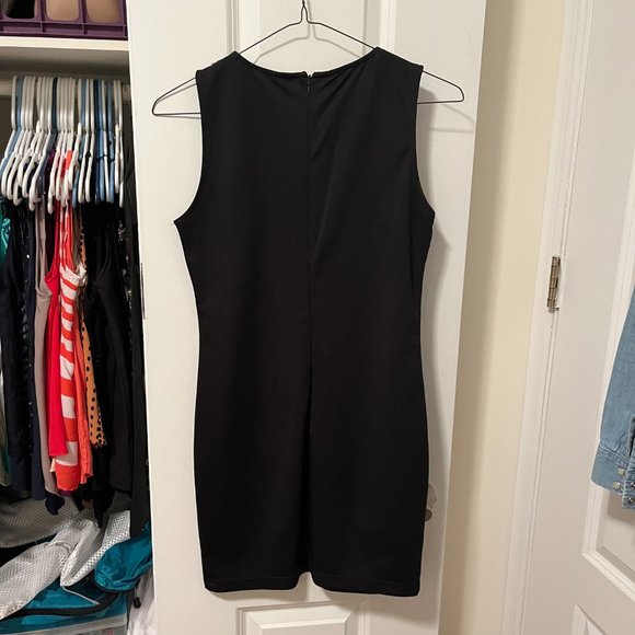 Black mini dress with sequin top - Picture 3 of 3